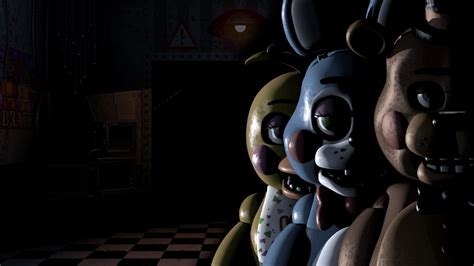 The title screen without the title or options. Five Nights at Freddy's 4 is a departure from the conventional series format in many ways. Most notably, rather than playing as a security guard in an office defending against roaming animatronics, the main protagonist is a child in their Bedroom warding off twisted, monstrous versions of the well-known original …. Five night